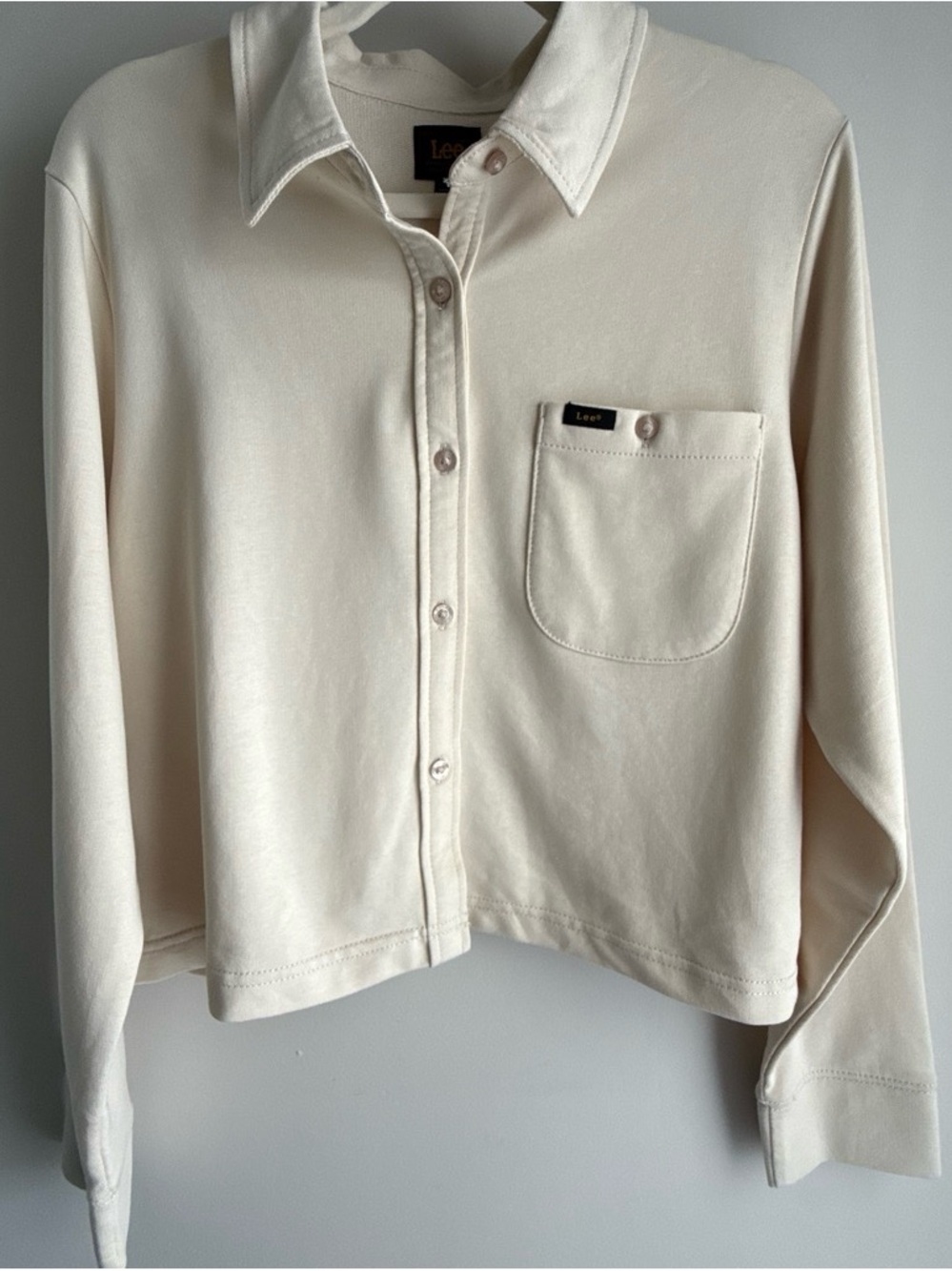 Lee Cream Logo Tag Crewneck Shirt